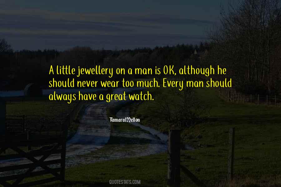 A Man With One Watch Quotes #62512