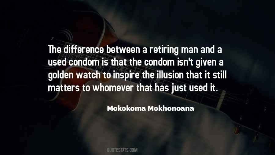 A Man With One Watch Quotes #76513