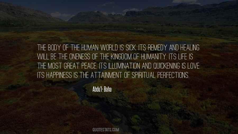 Peace Healing Quotes #1832525