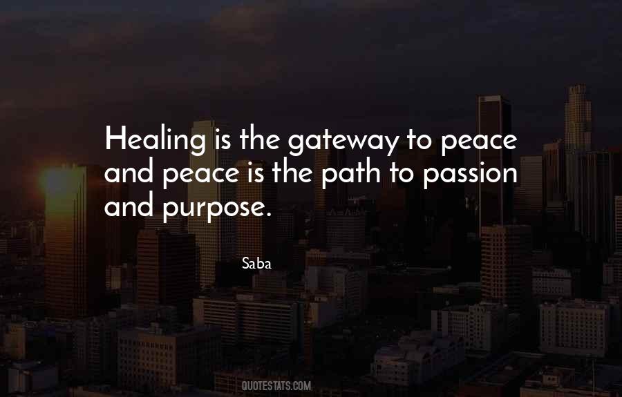 Peace Healing Quotes #63353