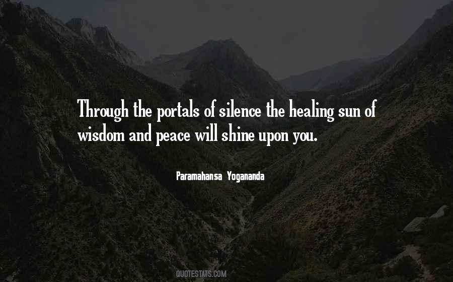 Peace Healing Quotes #668871