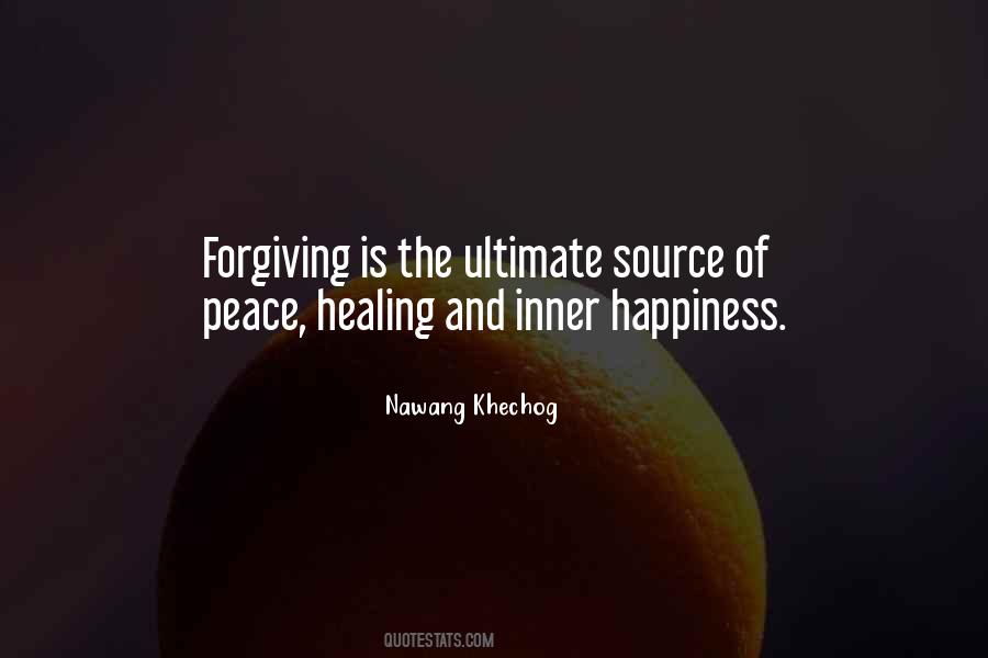 Peace Healing Quotes #853613