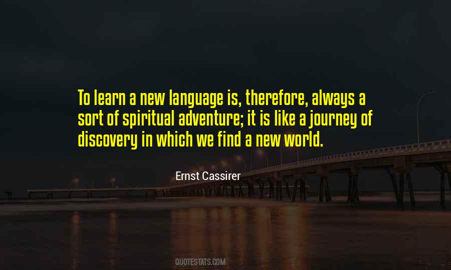 Learn A New Language Quotes #1240373