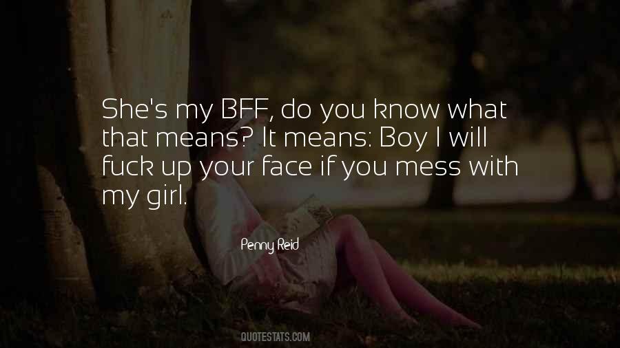 Girl Face Quotes #375793