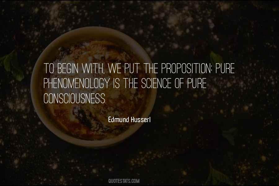 E Husserl Quotes #1488371