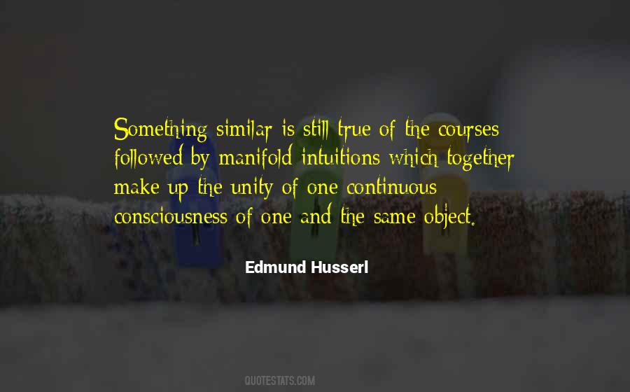 E Husserl Quotes #1571444