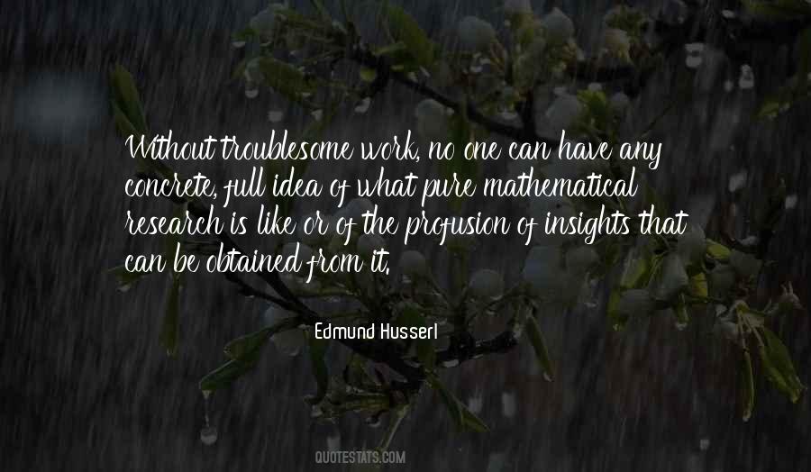 E Husserl Quotes #418841