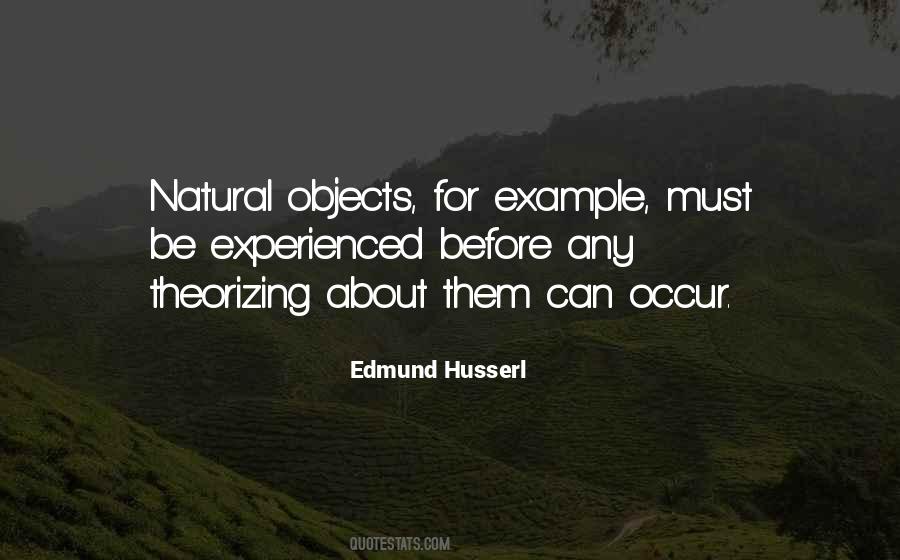 E Husserl Quotes #647375