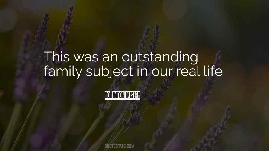Outstanding Family Quotes #1125703