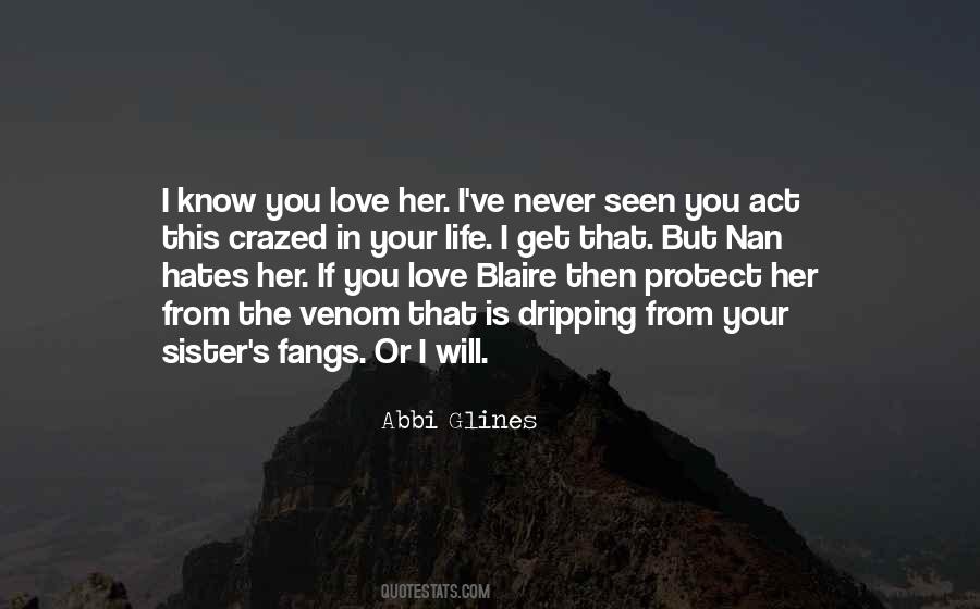I Will Protect Her Quotes #1017899