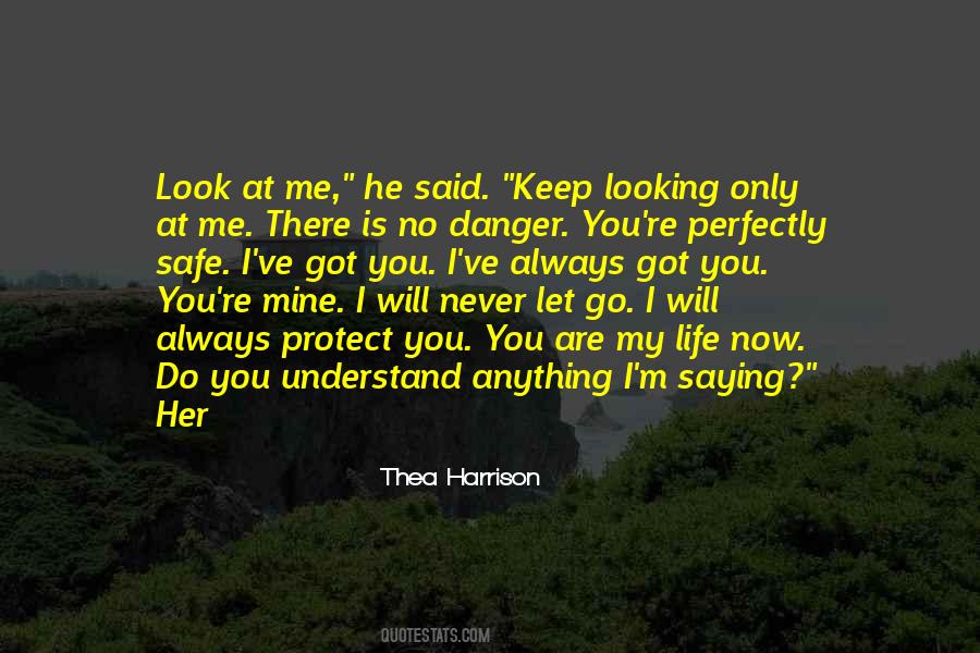 I Will Protect Her Quotes #1190426