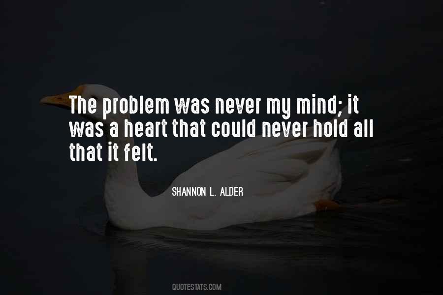 Heart Problem Quotes #1454508