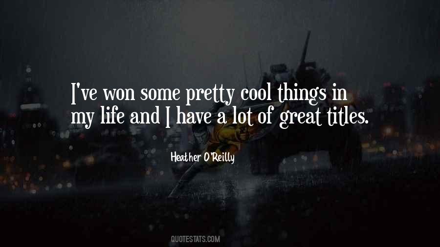 Life Cool Quotes #513019