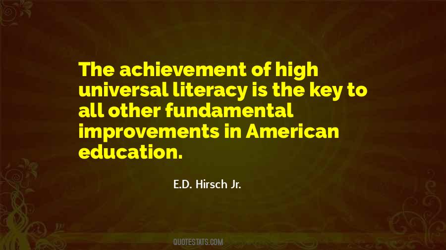 E.d. Hirsch Quotes #1053673