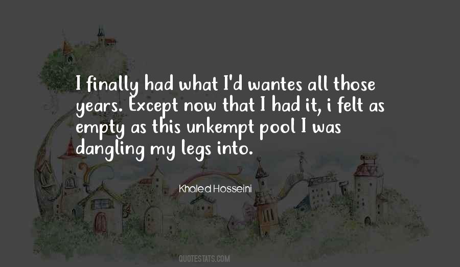 Felt So Empty Quotes #213328