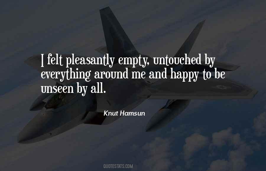 Felt So Empty Quotes #559980