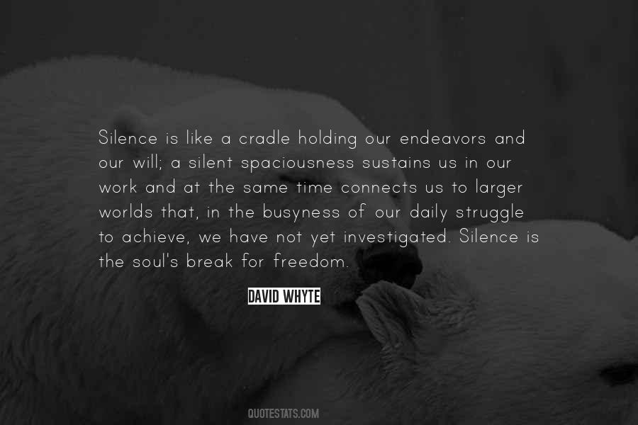 Work Silence Quotes #1291387