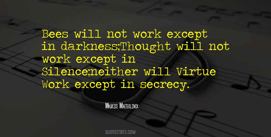 Work Silence Quotes #1347910