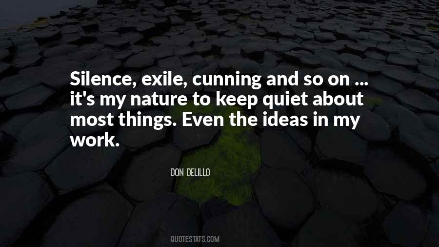 Work Silence Quotes #1832109