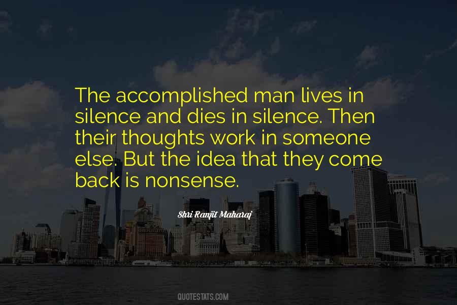 Work Silence Quotes #1865538