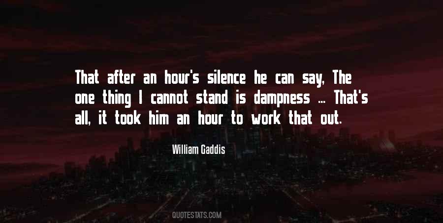 Work Silence Quotes #213173
