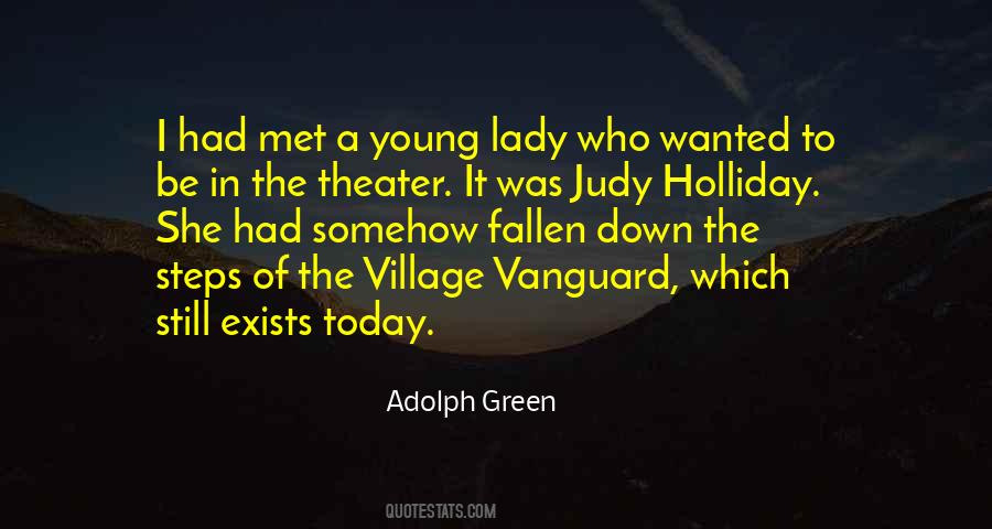 Quotes About The Theater #1109828