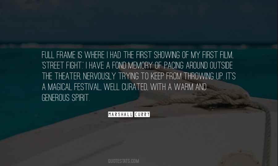 Quotes About The Theater #1190447
