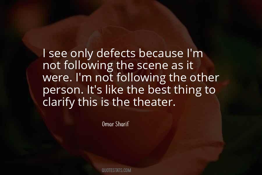 Quotes About The Theater #1383165