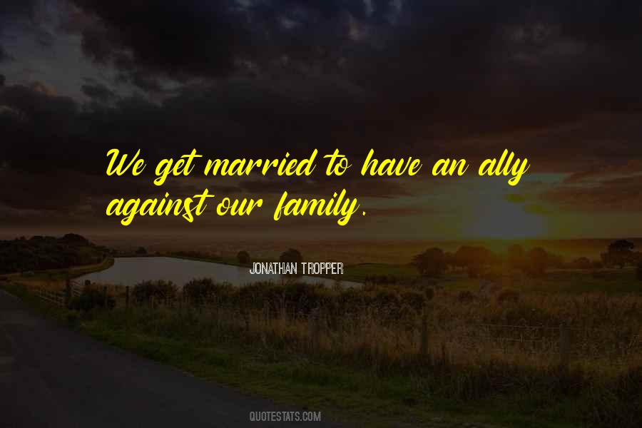 Married Family Quotes #874790