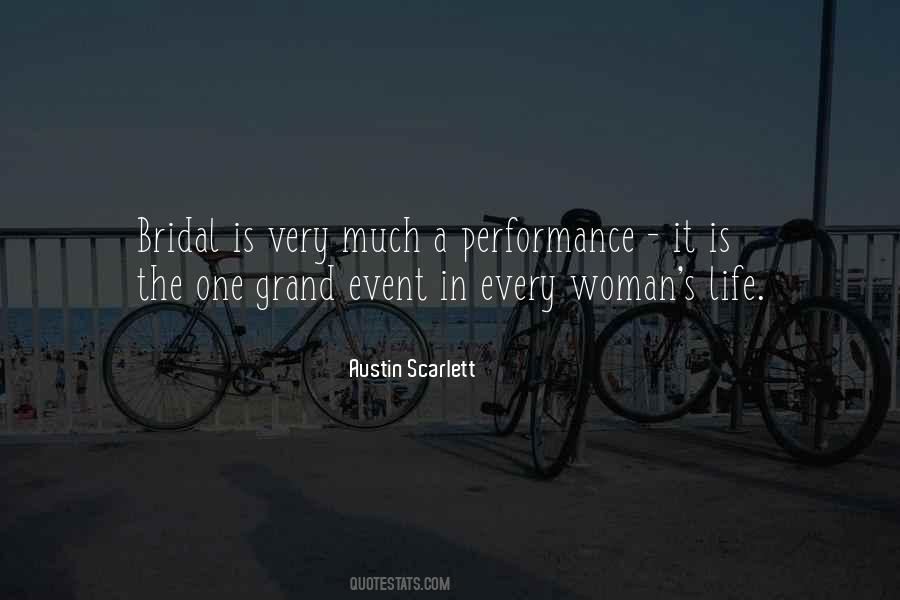 Quotes About Performance In Life #1013690