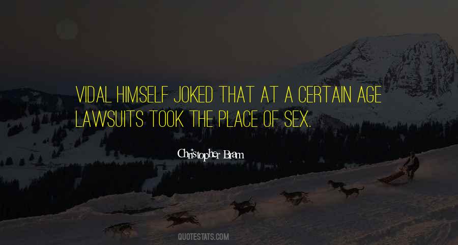 When You Get To A Certain Age Quotes #162442