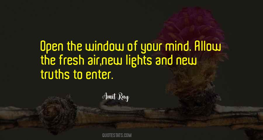Open Your Window Quotes #1811805