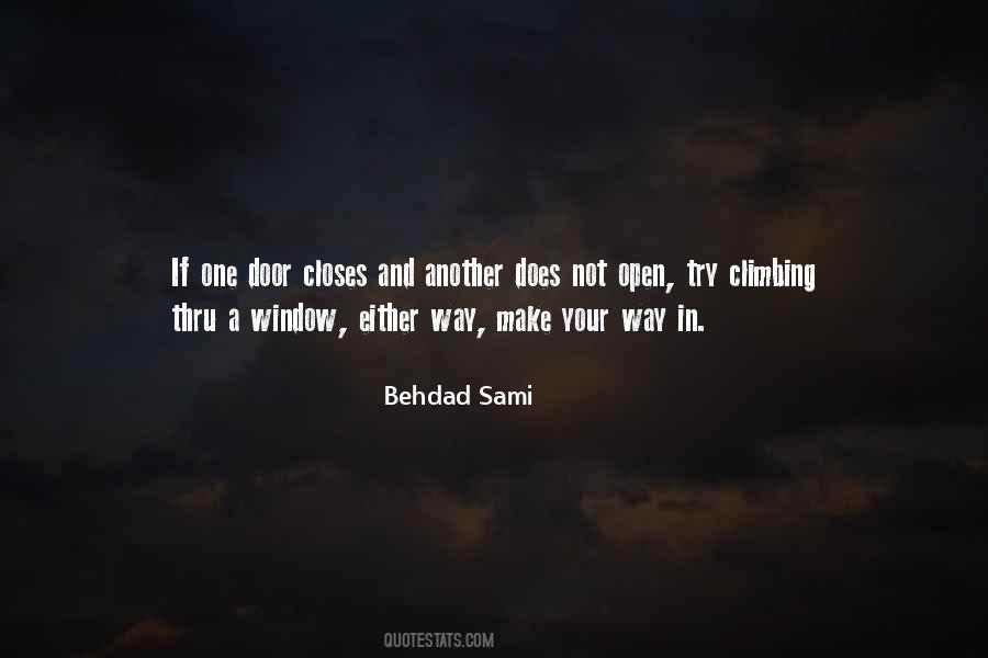 Open Your Window Quotes #1823678
