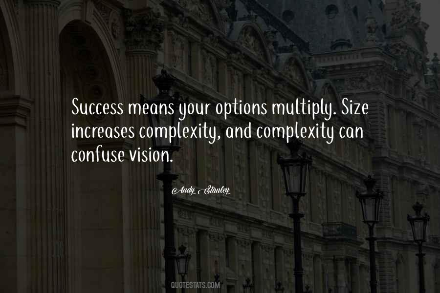 Success Vision Quotes #610550