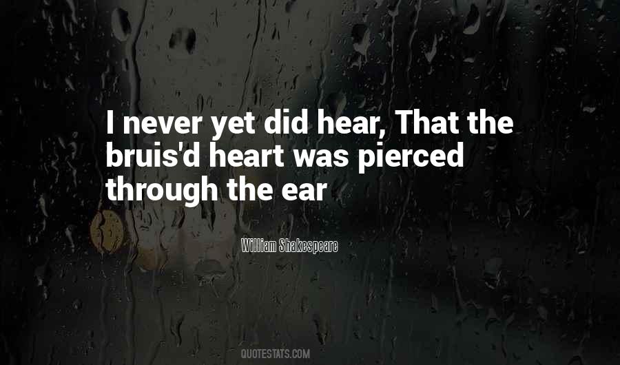 Ear Pierced Quotes #1316743