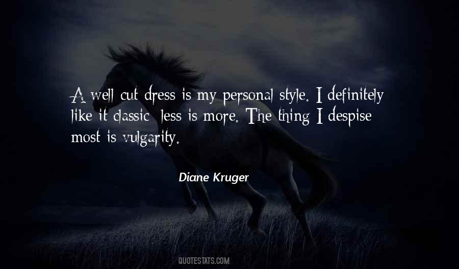 Dress Style Quotes #1582216