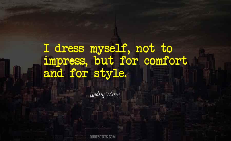 Dress Style Quotes #384971