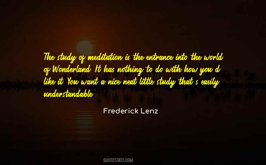 Nice Meditation Quotes #170667