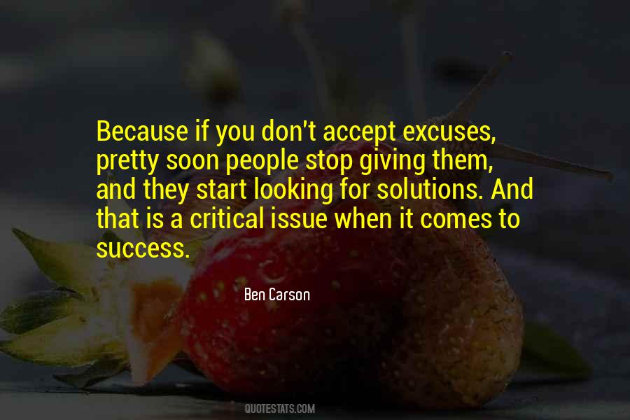 Stop With The Excuses Quotes #782522