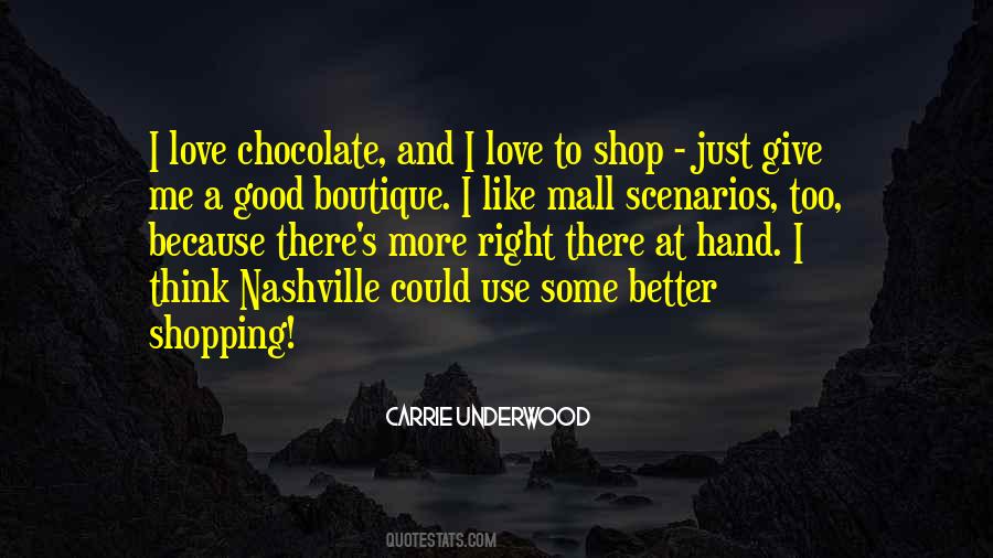 Love Chocolate Quotes #1809003