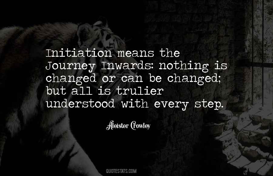 Quotes About Initiation #123938