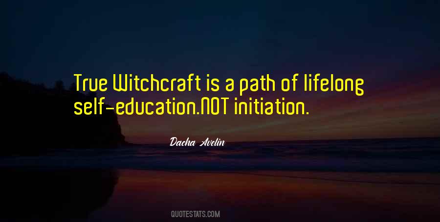 Quotes About Initiation #999979
