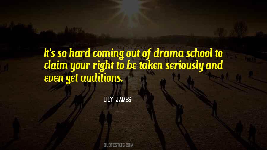 Out Of Drama Quotes #1618237