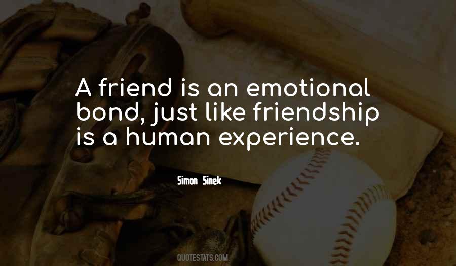 Emotional Friendship Quotes #1149663