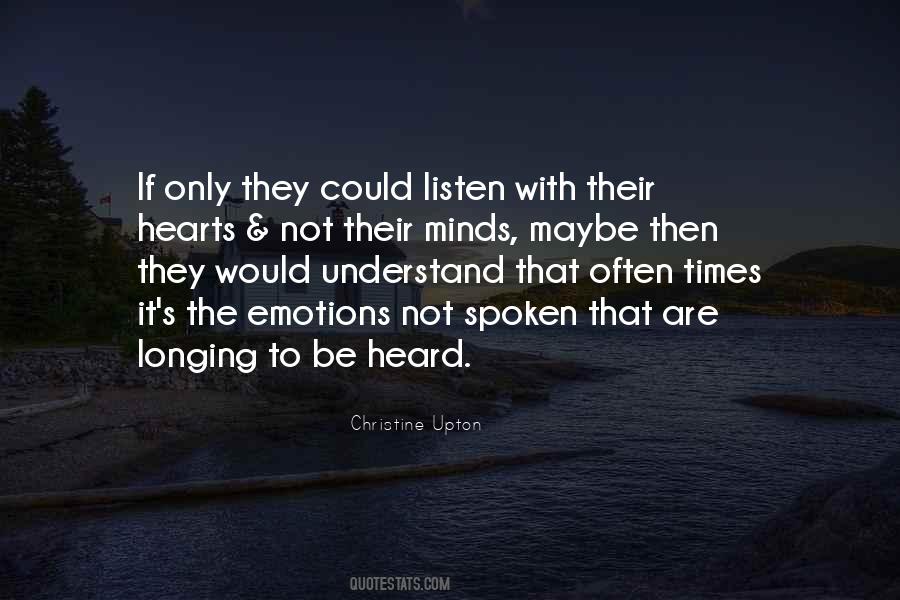 Emotional Friendship Quotes #1594309