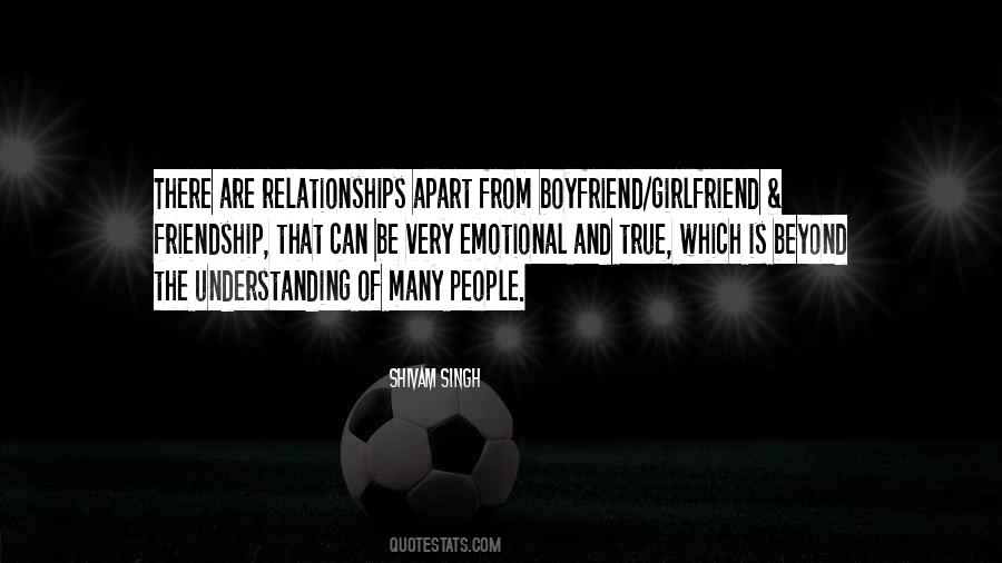 Emotional Friendship Quotes #1631695