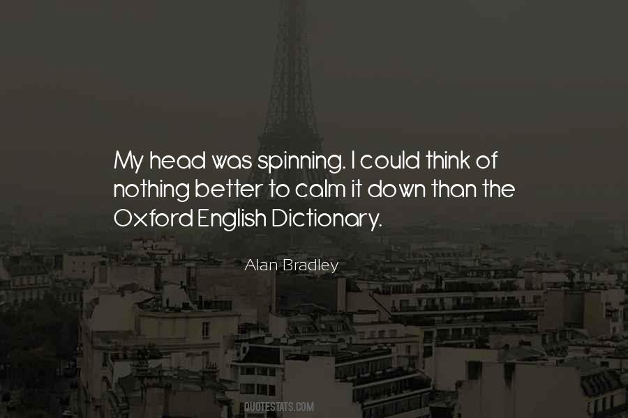 Spinning Head Quotes #1592327