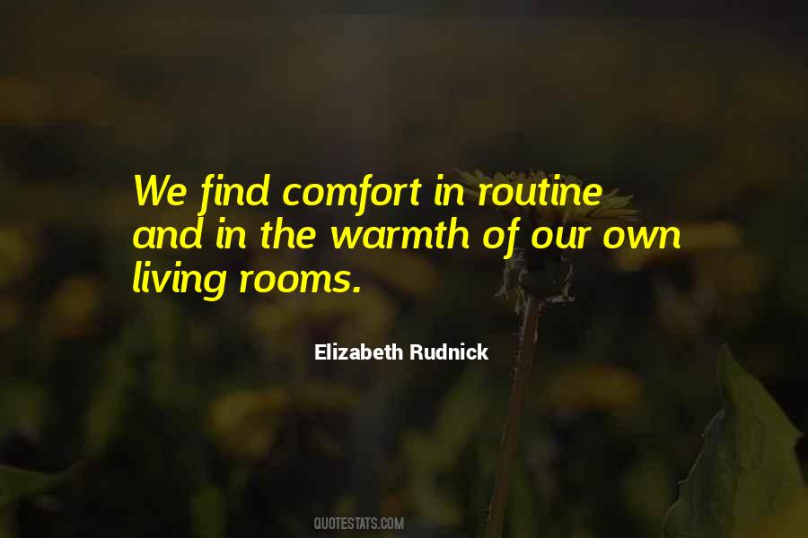 Warmth Comfort Quotes #1633052