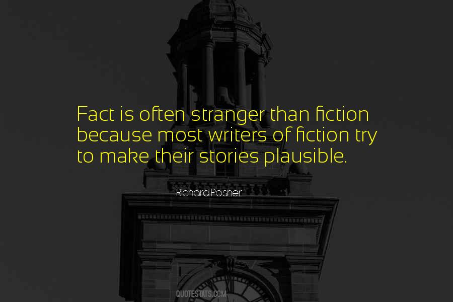 Is Stranger Than Fiction Quotes #966748