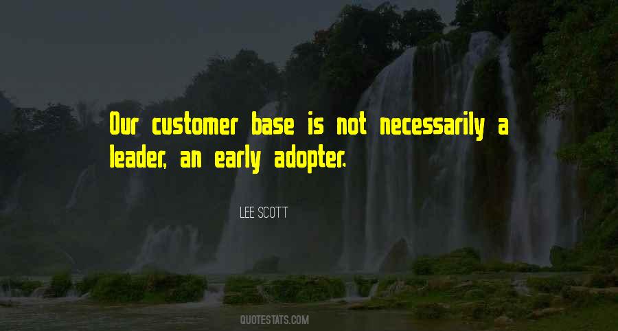 Early Adopter Quotes #427850